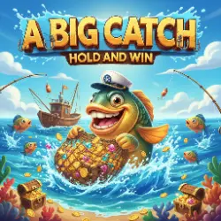 A Big Catch - Hold & Win slot at Zoome Casino Australia with respins and Hold & Win bonus